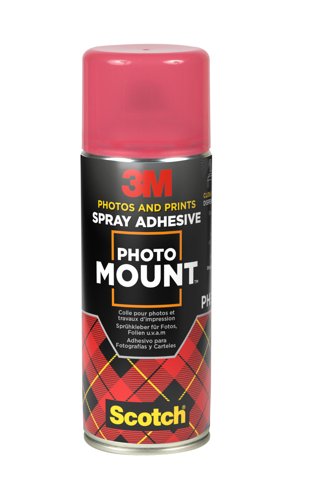3M Scotch PhotoMount Adhesive Spray, 400 ml, 1 Can/Pack