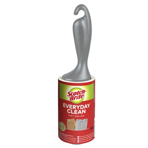 Scotch-Brite Everyday Clean Lint Roller, 30 Sheets, 1/Pack