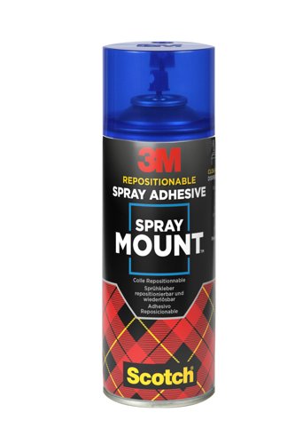3M Scotch SprayMount Adhesive Spray, 400 ml, 1 Can/Pack