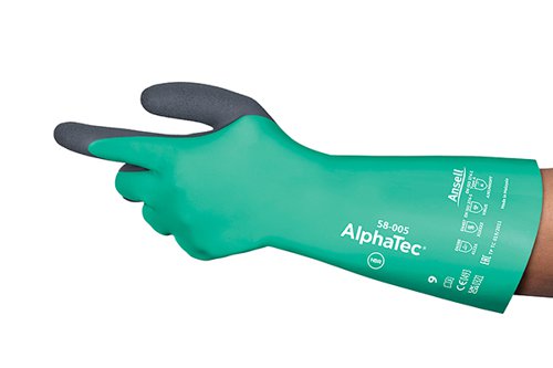 Ansell Alphatec 58-001 Esd Gauntlet Box 6