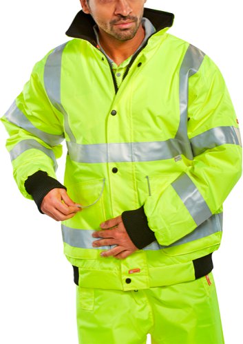 Beeswift Super Bomber Jacket Saturn Yellow XL