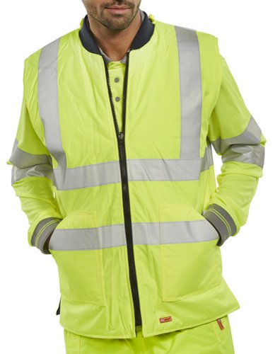 Beeswift Reversible Bodywarmer Saturn Yellow / Navy M