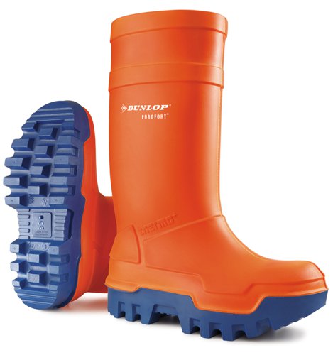 Dunlop Purofort Thermo+ Full Safety Wellington Orange 06