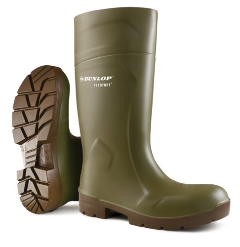 Dunlop Purofort Multigrip Safety Green 06