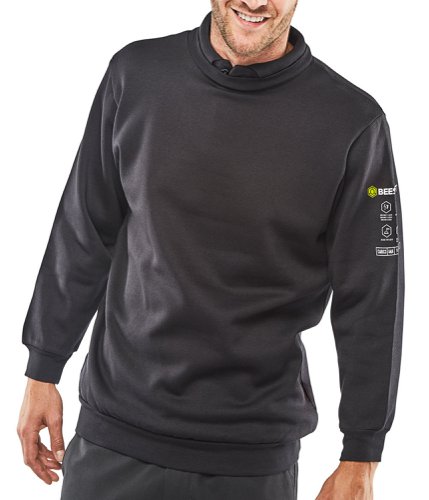 Beeswift Arc Flash Sweatshirt Navy Blue S