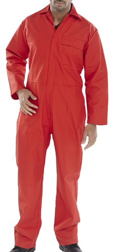 Beeswift Fire Retardant Boilersuit Red 44