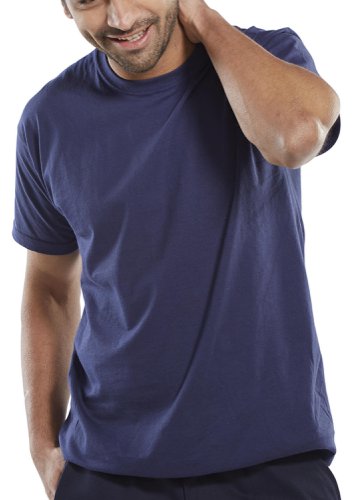 Beeswift Tee Shirt Navy Blue XL