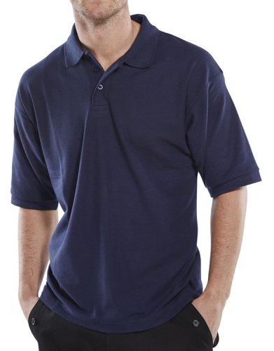 Beeswift Polo Shirt Navy Blue M