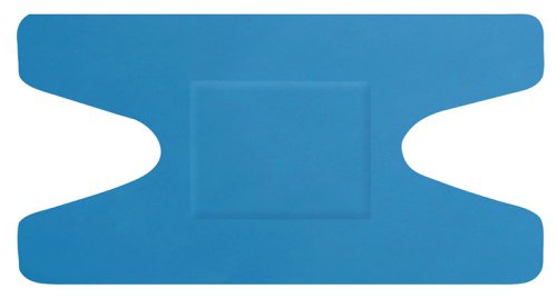 Hygio Detectable Knuckle Plasters 50 Blue (Box of 50)