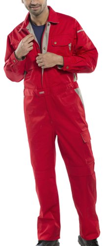 Beeswift Premium Boilersuit Red 44