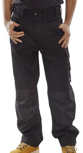 Beeswift Premium Multi Purpose Trousers Black 34T