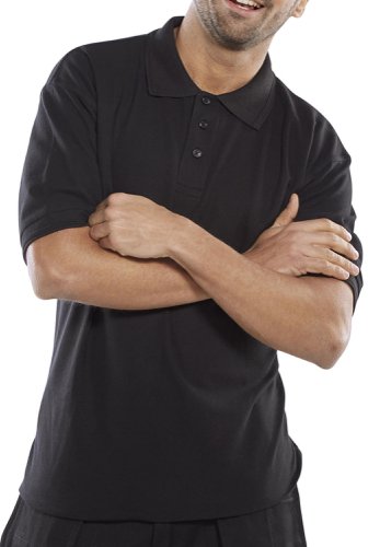 Beeswift Premium Polo Shirt Black 3XL