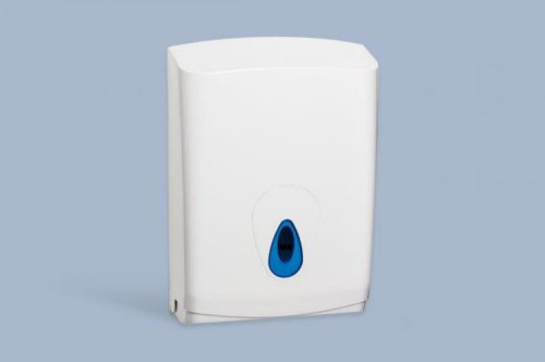 Esfina C-Fold White Plastic Dispenser White