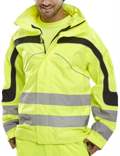 Beeswift Eton Breathable En471 Jacket Saturn Yellow L