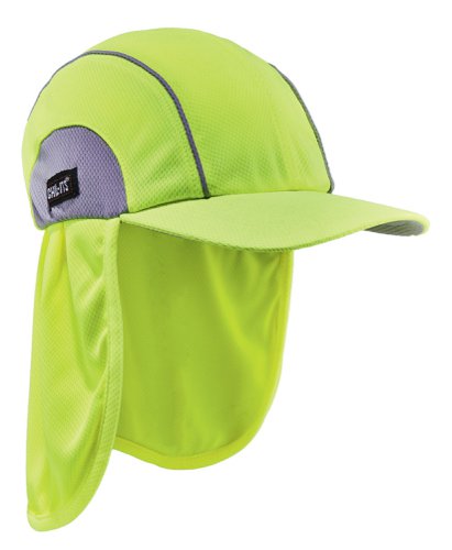 Ergodyne High Performance Hat With Shade Yellow