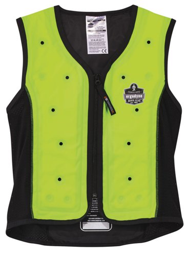 Ergodyne Premium Dry Evaporative Cooling Vest Lime Green 3XL