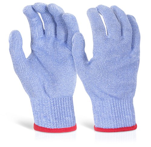 Beeswift Glovezilla Cut Resistant Food Safe Glove Blue S (Pair)
