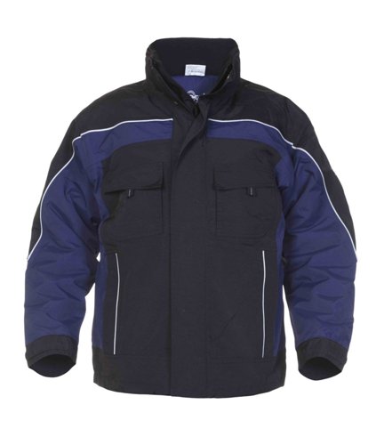 Hydrowear Rimini Simply No Sweat Waterproof Fixed Lining Pilot Jacket Navy / Black XL