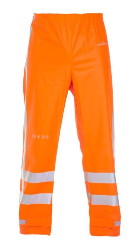 Hydrowear Nagoya Multi Hydrosoft Flame Retardant Anti-Static High Visibility Waterproof Trousers Orange XL