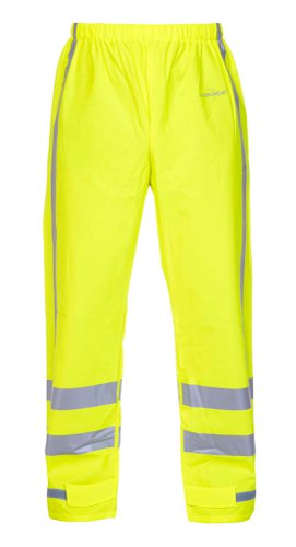 Hydrowear Nagoya Multi Hydrosoft Flame Retardant Anti-Static High Visibility Waterproof Trousers Saturn Yellow L