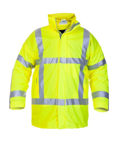 Hydrowear Norfolk Multi Hydrosoft Flame Retardant Anti-Static Waterproof Lined Parka Saturn Yellow M