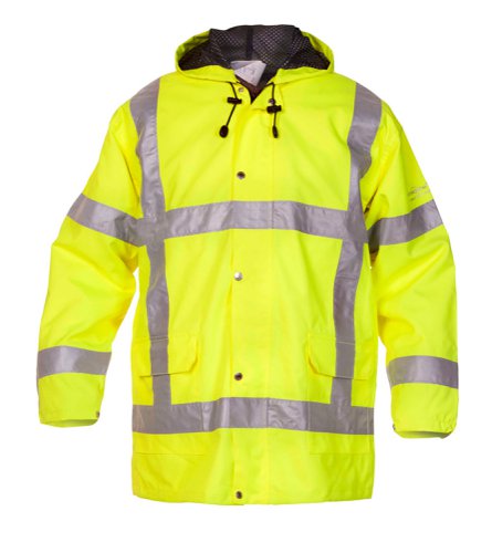 Hydrowear Uitdam Simply No Sweat High Visibility Waterproof Jacket Saturn Yellow L