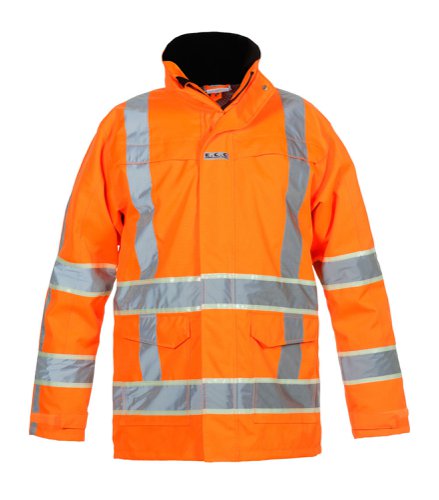 Hydrowear Italie High Visibility Glow In dark Parka Orange S