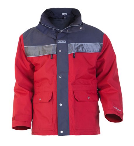 Hydrowear Kiel Simply No Sweat Waterproof Parka Red / Grey S