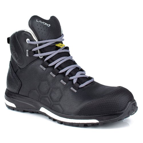 Lavoro Kenobi Metal Free Esd Boot Black Black 08