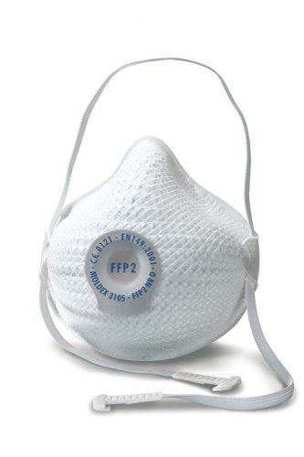 Moldex 3105 Mask FFP2V Nrd M / L White 1 Size (Box of 10)