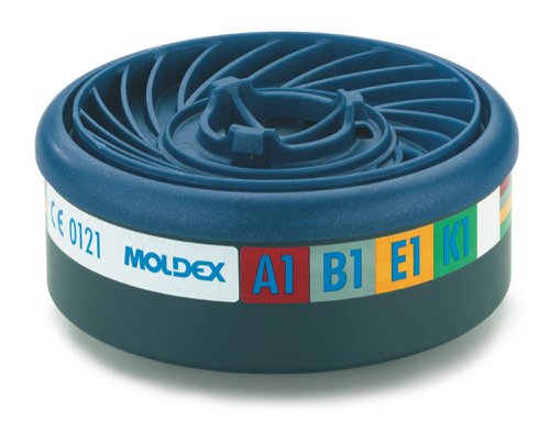 Moldex Abek1 7000 / 9000 Particulate Filter Easylock System Blue M9400 (Box of 10)
