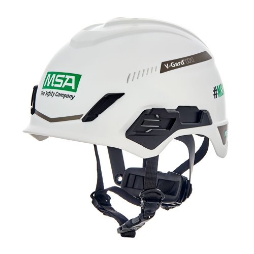 MSA V-Gard H1 Tri-Vented Helmet White