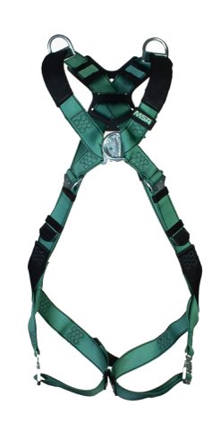 MSA Xs V-Form Back / Chest / Shoulder D-Ring Bayonet Harness Xs