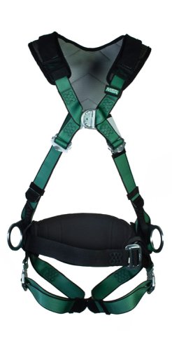 MSA XL V-Form + Back / Chest / Hip D-Ring Bayonet Harness W / W Belt XL