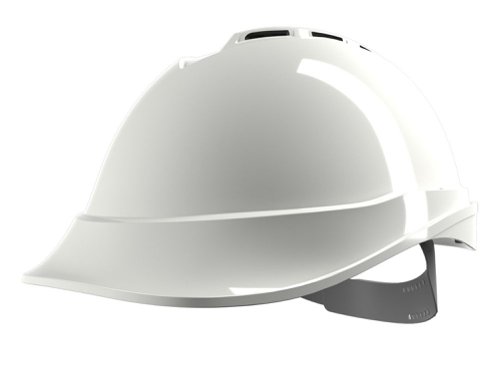 MSA V-Gard 200 Vented Safety Helmet White