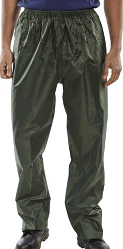 Beeswift Nylon B-Dri Trousers Olive Green L