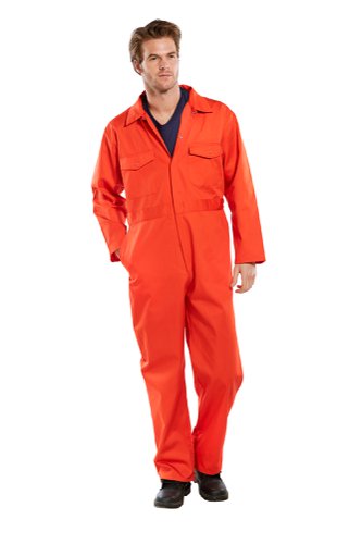 Beeswift Boilersuit Orange 36