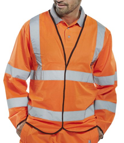 Beeswift Long Sleeve Jerkin Orange M