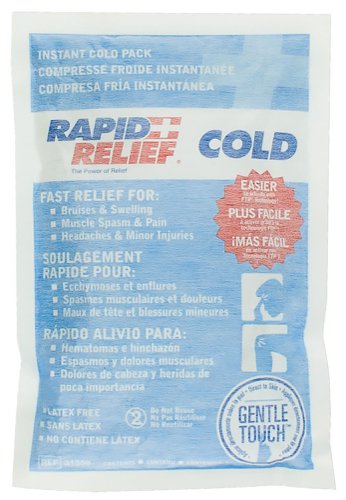 Rapid Aid Instant Cold Pack C / W Gentle Touch Technology Large 5”X 9”
