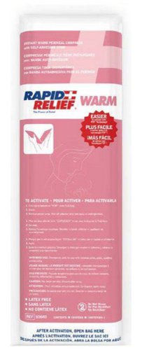 Rapid Aid Instant Warm Perineal Compress 5”X 16”