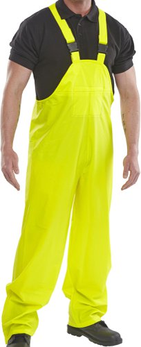 Beeswift Super B-Dri Bib and Brace Yellow XL