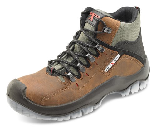 Beeswift Traders Traxion Boot Brown 10.5