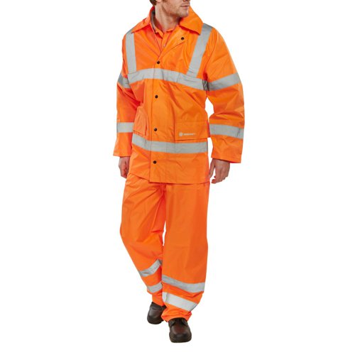Beeswift Lightweight En471 En343 Suit Orange XL