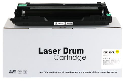 Compatible Brother DR243Y Yellow DR243CL Drum