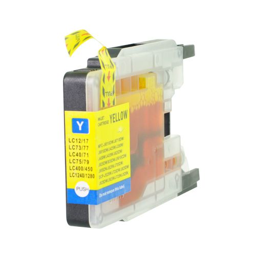 Compatible Brother G+G LC1240Y Hi Yld Yellow Ink Ctg [LC1220/1240Y] 12ml Ink 800 pages