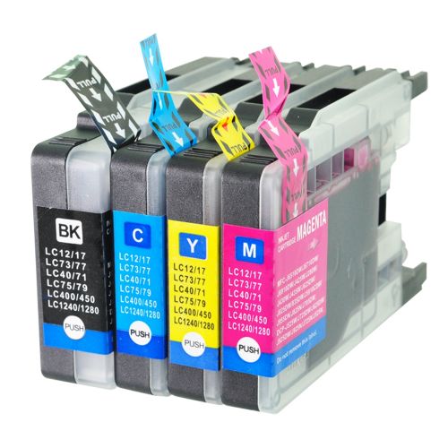 Compatible Brother LC1240 Multipack 4 Ink Cartridges [LC1220BKCMY/LC1240BKCMY]
