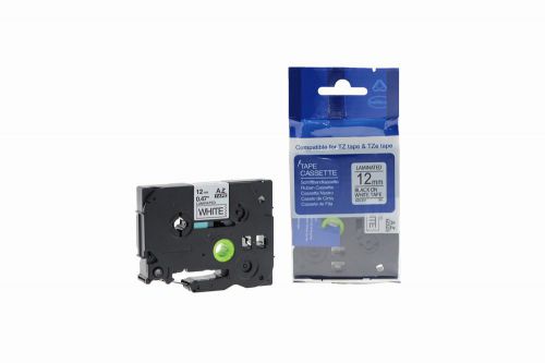 Compatible Brother P Touch TZe-231 Black on White also for TZ-231 Label Cassette