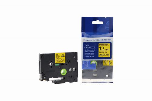 Compatible Brother P Touch TZe-631 Black on Yellow also for TZ-631 Label Cassette