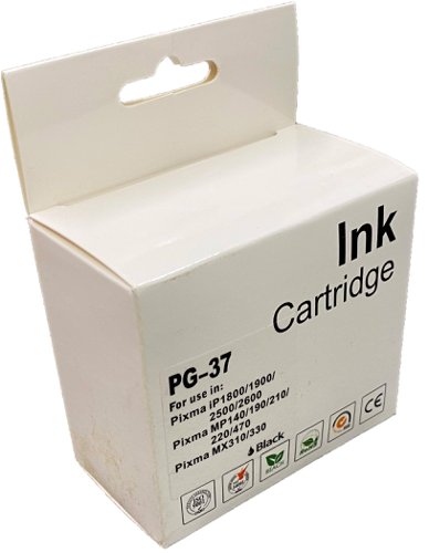 Remanufactured Canon PG-37 Black Inkjet