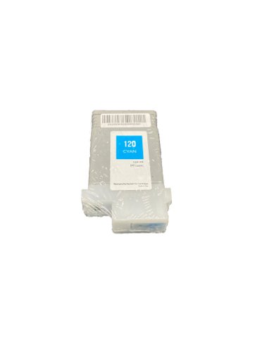 Remanufactured Canon PFI-120C Cyan Ink Cartridge